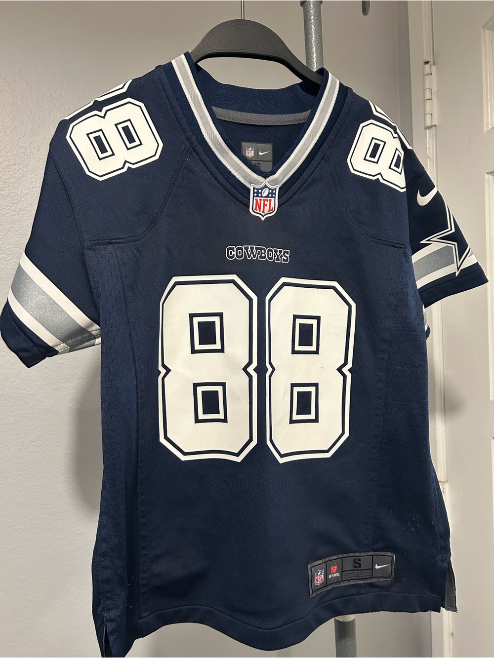 Nike Dallas Cowboys Youth #88 Bryant Navy Short-Sleeve Jersey Youth Small (8)